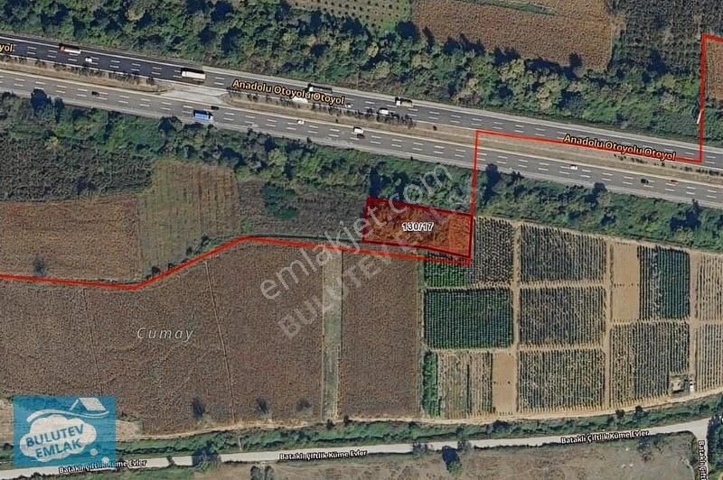 Düzce Merkez Ozanlar Köyü (Mollaoğlu) Satılık Tarla Düzce Merkez Ozanalar Mh Otoyola Cephe 2106m² Satılık Tarla