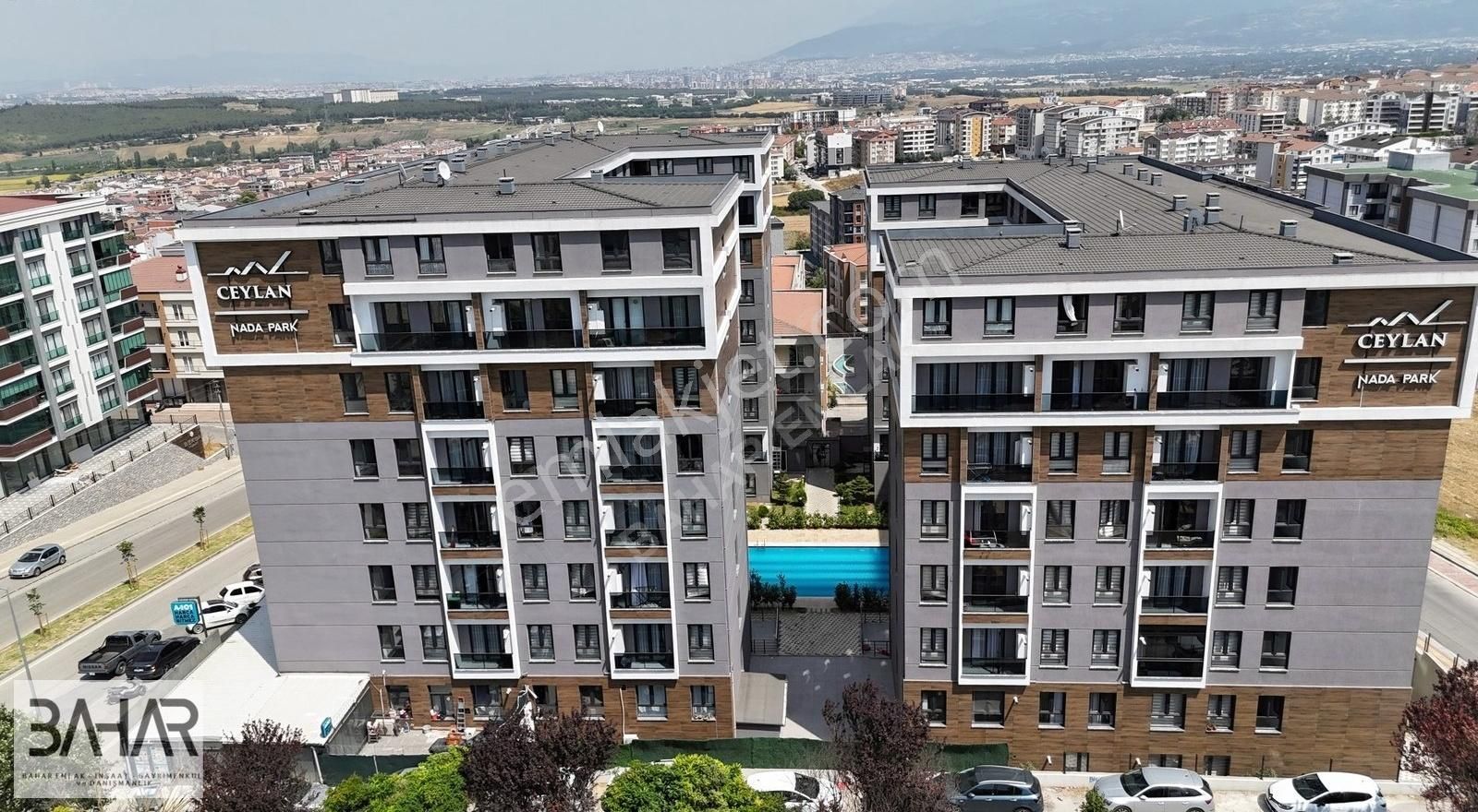 Nilüfer Dumlupınar Satılık Daire Bahar'dan Güvenlikli Site İçerisinde Manzaralı 1+1 Satılık Daire