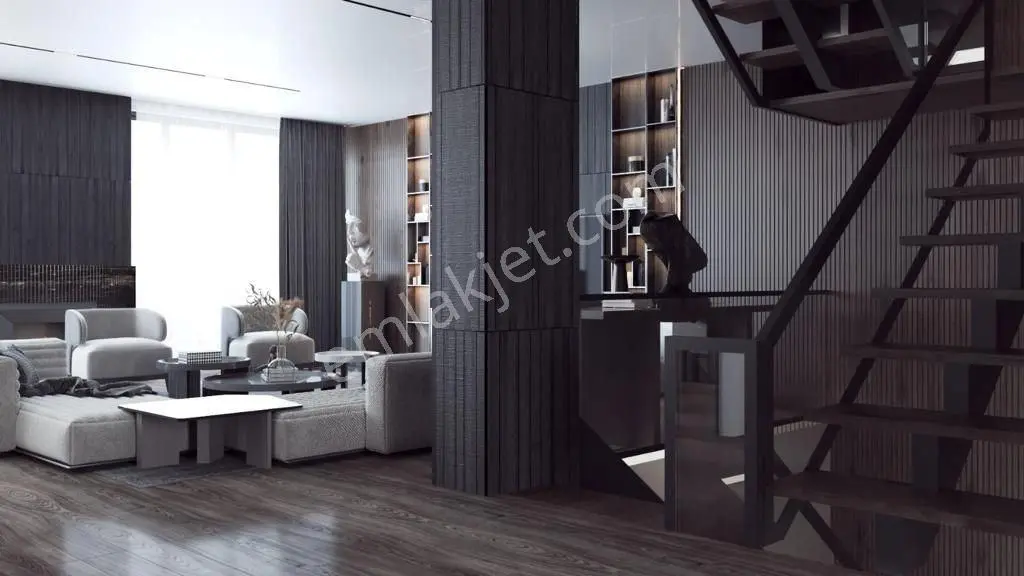 Avcılar Bölgesinde Göl Manzaralı Ultra Lüks 7+2 Müstakil Villa - Görsel 3