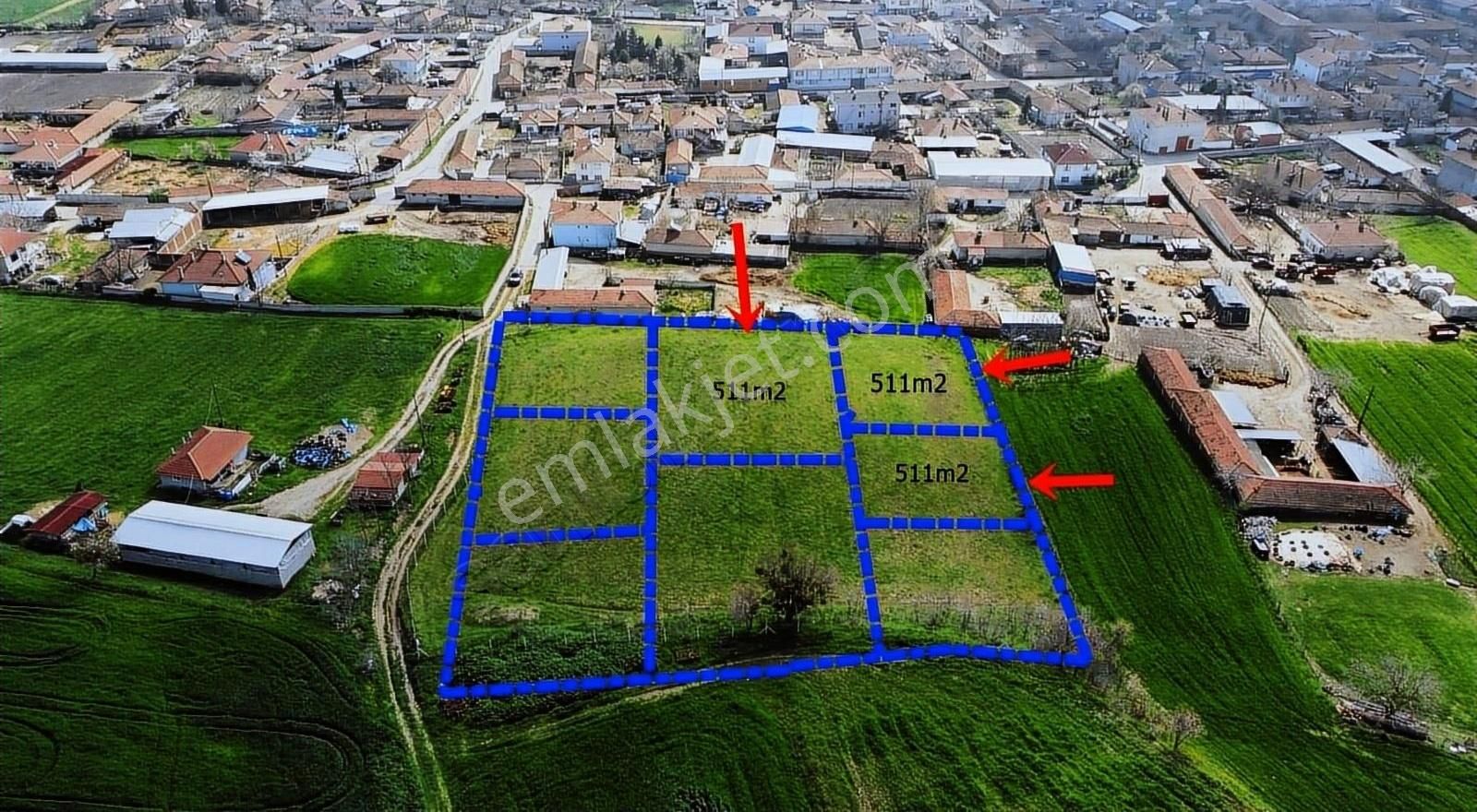 Lüleburgaz Tatarköy Köyü Satılık Konut İmarlı Global Gayrımenkul'den Tatarköyde 511 M2 İmarlı Satılık Arsa