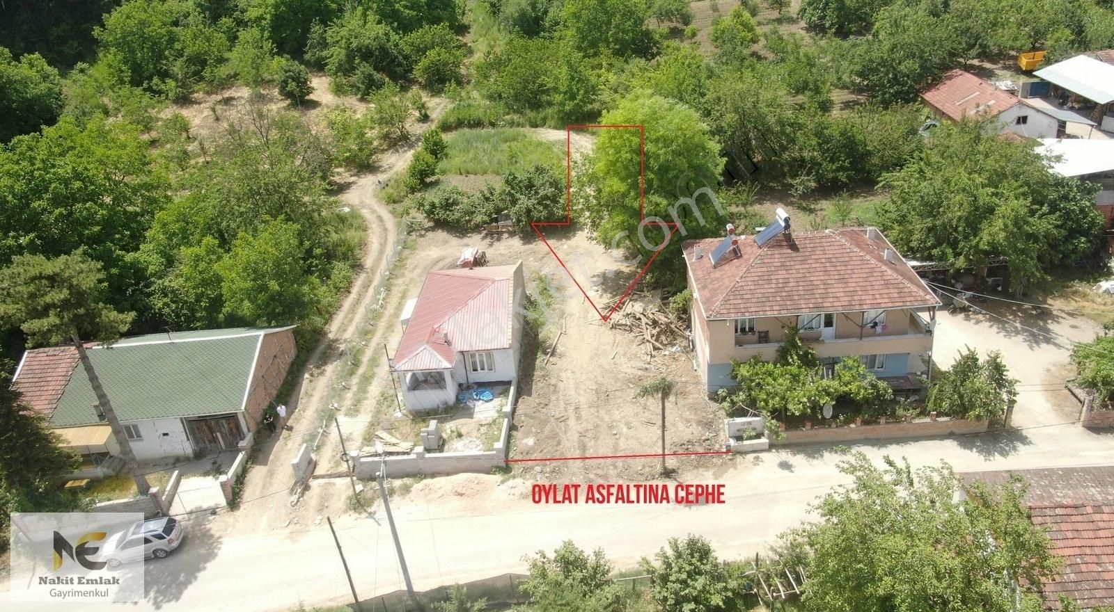 Oylat Asfaltına Cepheli İmarlı Arsa 865m2 Yol+su+elektrik Mevcut - Görsel 6