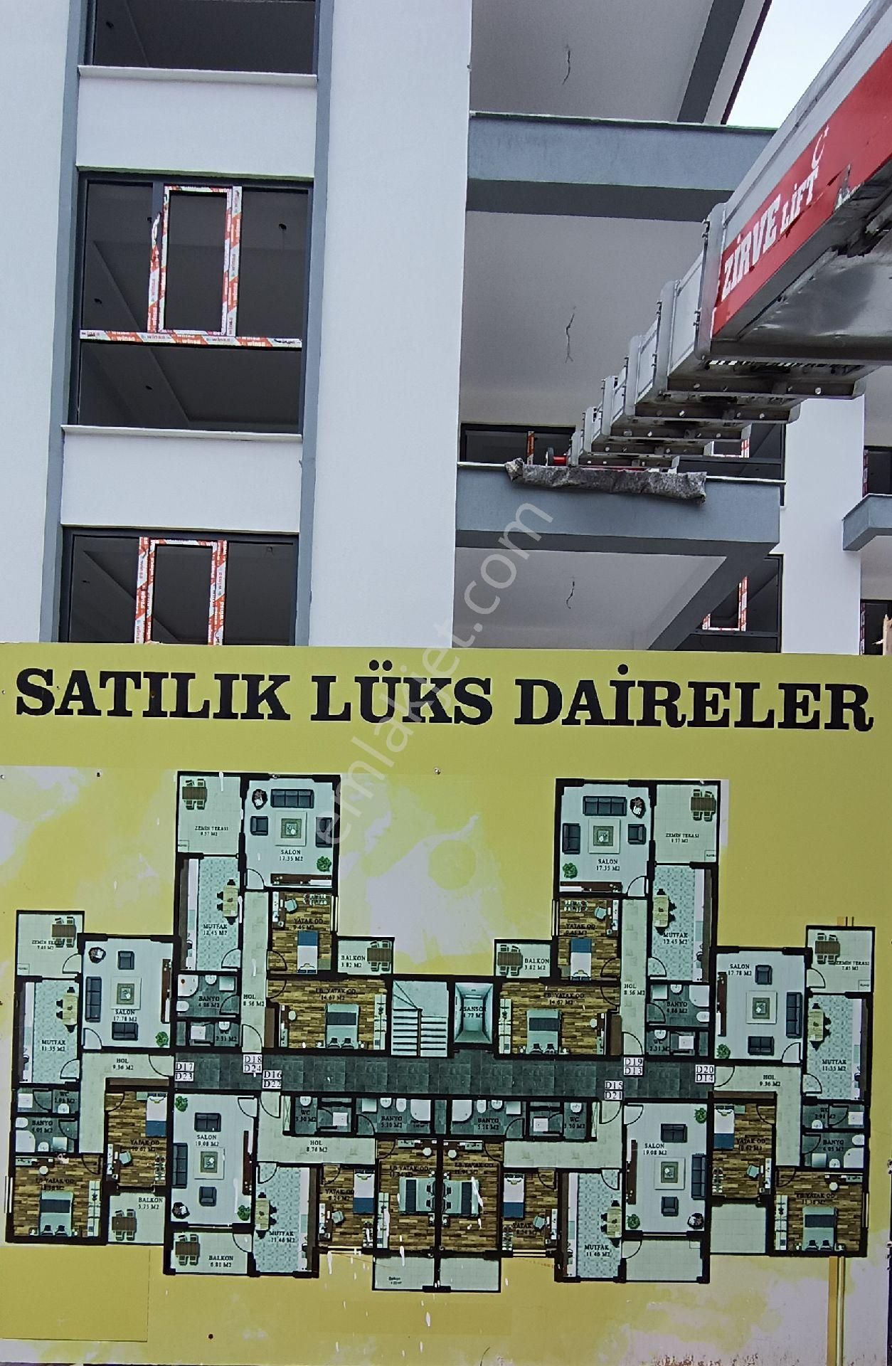 Şemikler'de Okullar Bölgesinde Sıfır 2+1 Kat Ve Cephe Seçenekli Daireler - Görsel 2