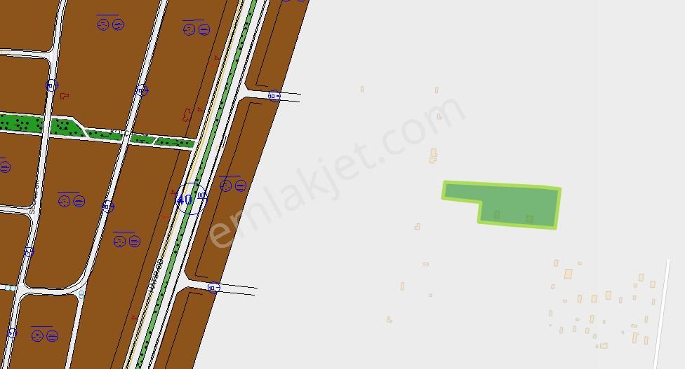 Meram Karahüyük Satılık Tarla Meram Karahüyükde Ana Yola Yakın 1113m2 Hesaplı Satılık Tarla