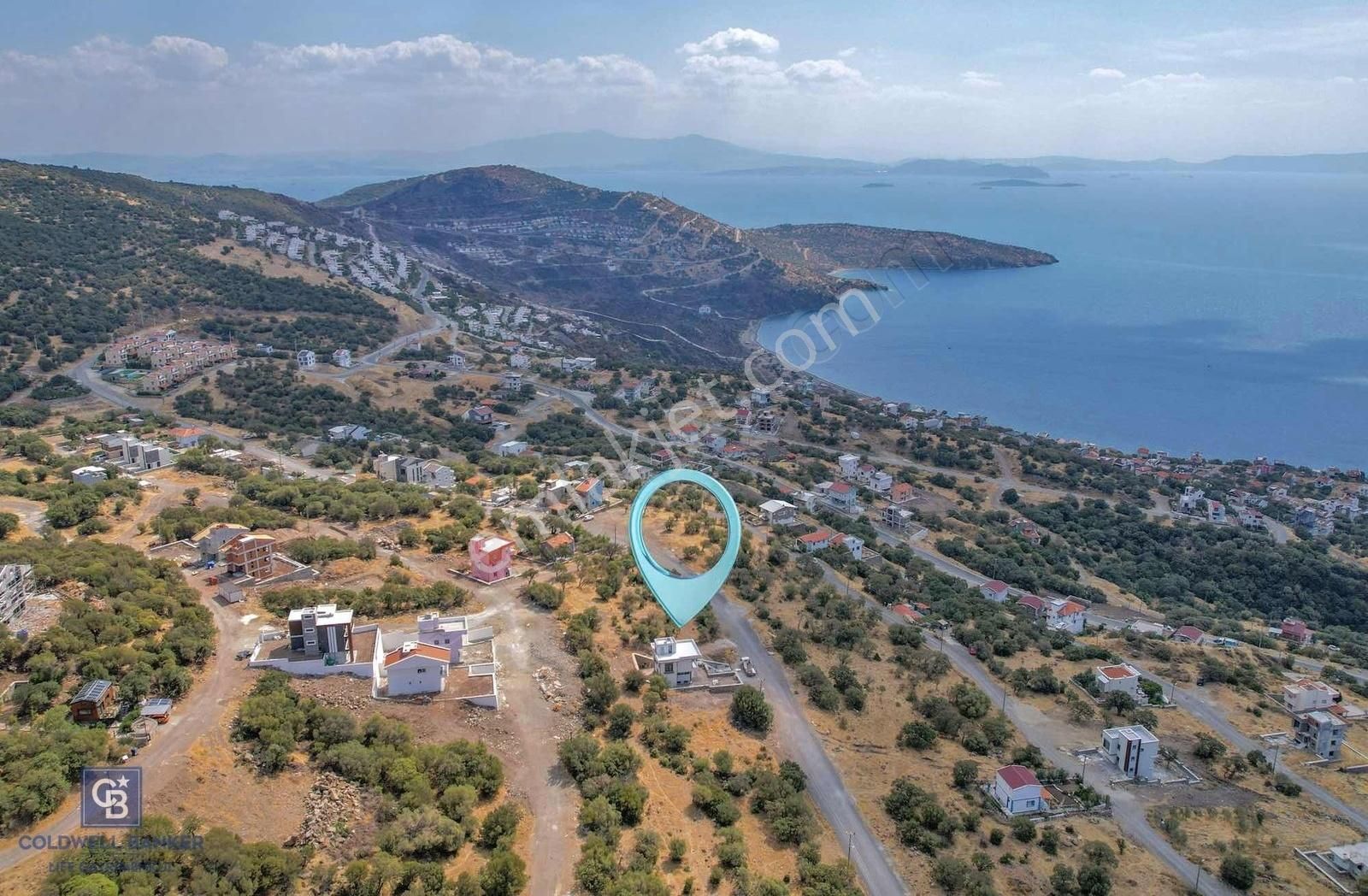 Dikili Çandarlı Satılık Villa İmarlı Çandarlı Bimeyko 430 M2 Villa İmarlı Ada Manzaralı Arsa