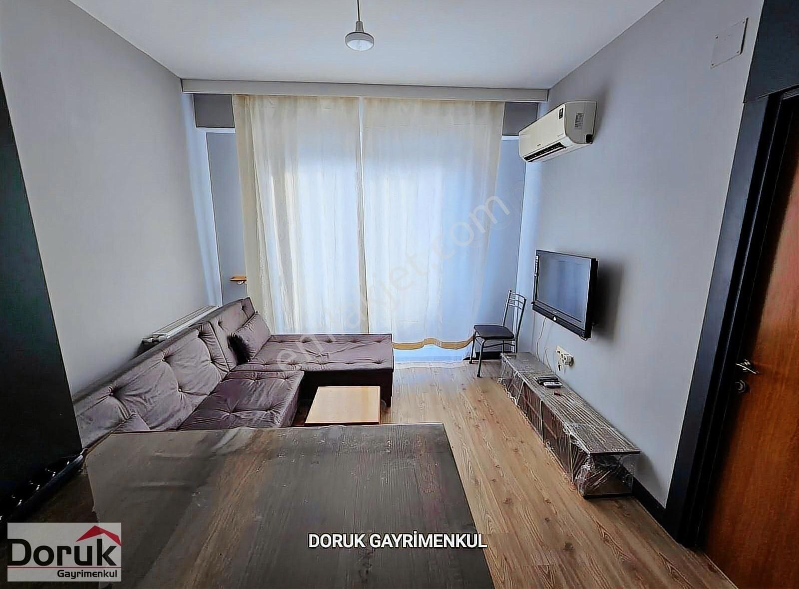 Mezitli Merkez Kiralık Daire Doruktan 2. Çevre Yolunda Eşyalı Yıllık Kiralık 1+1 Daire