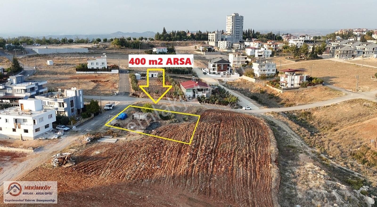 Sarıçam Çarkıpare Satılık Villa İmarlı Çarkıpare Mahallesi İnşaata Açık 400 M2