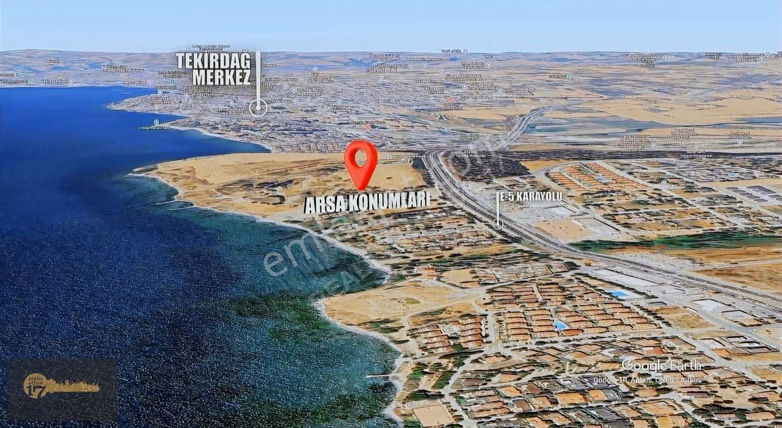 Süleymanpaşa Köseilyas Satılık Turizm İmarlı Tekirdağ Süleymanpaşa Satılık Arsa 4.640 M2 Ticari+konut