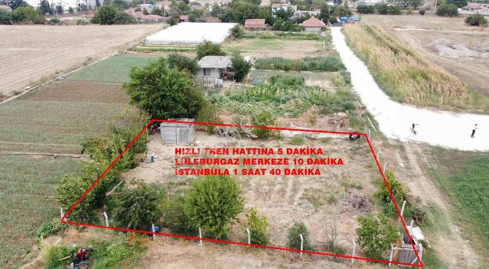 Lüleburgaz Durak Satılık Konut İmarlı Durak Mahallesi 480 Metrekare Müstakil Harika Arsa