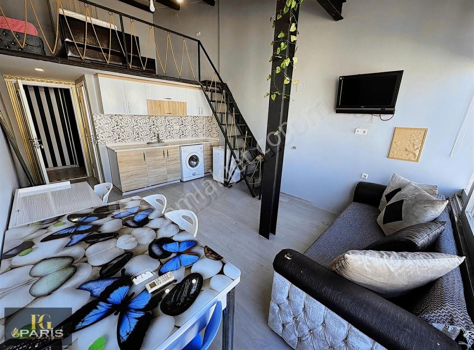 Paris'den Beyazevler'de Eşyalı 1+1 Kiralık Daire