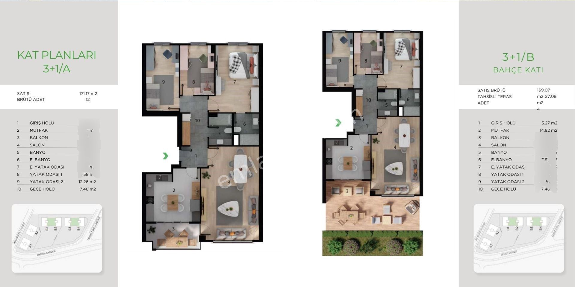 Başakşehir'de Doğa -şehir İle İç İçe Senet Vadeli Satılık Daire - Görsel 26