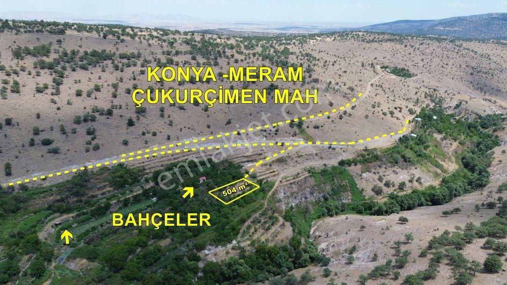 Meram Çukurçimen Satılık Tarla Yemyeşil 504 M² Bahçe / Çukurçimen Mah / Meram / Konya