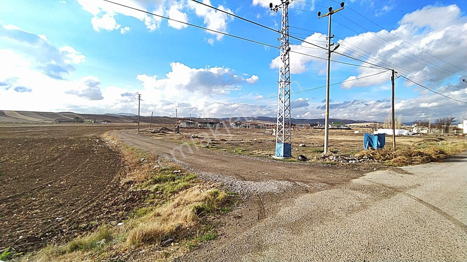 Çubuk Atatürk Satılık Tarla Çubuk Merkeze Gelmeden Hava Limanı Dibinde 1000m2 Ana Yola 1 Km Kupon Arsa