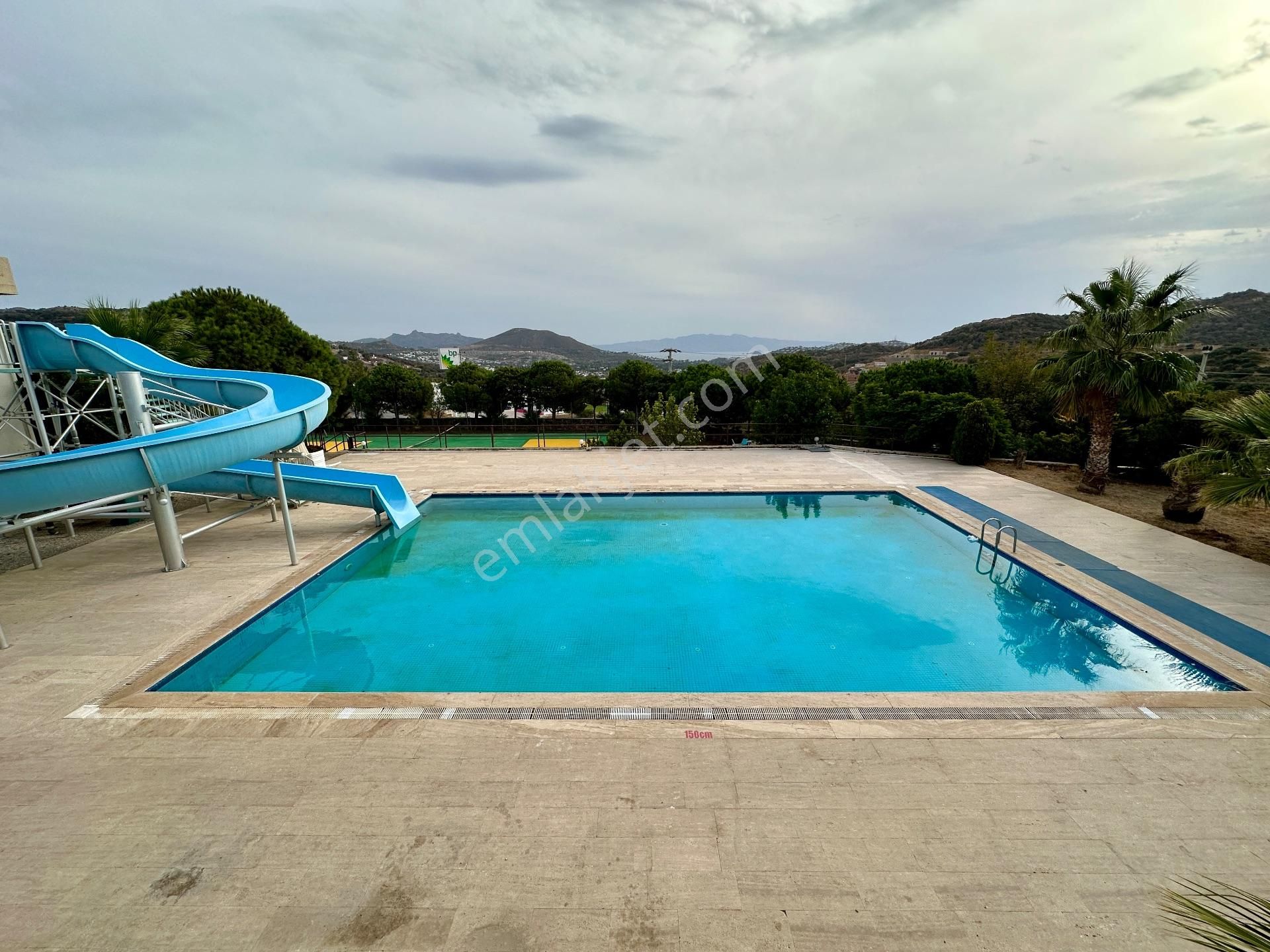 Gümüşlük'te Havuzlu Güvenlikli Sitede Manzaralı Ferah Daire - Görsel 4