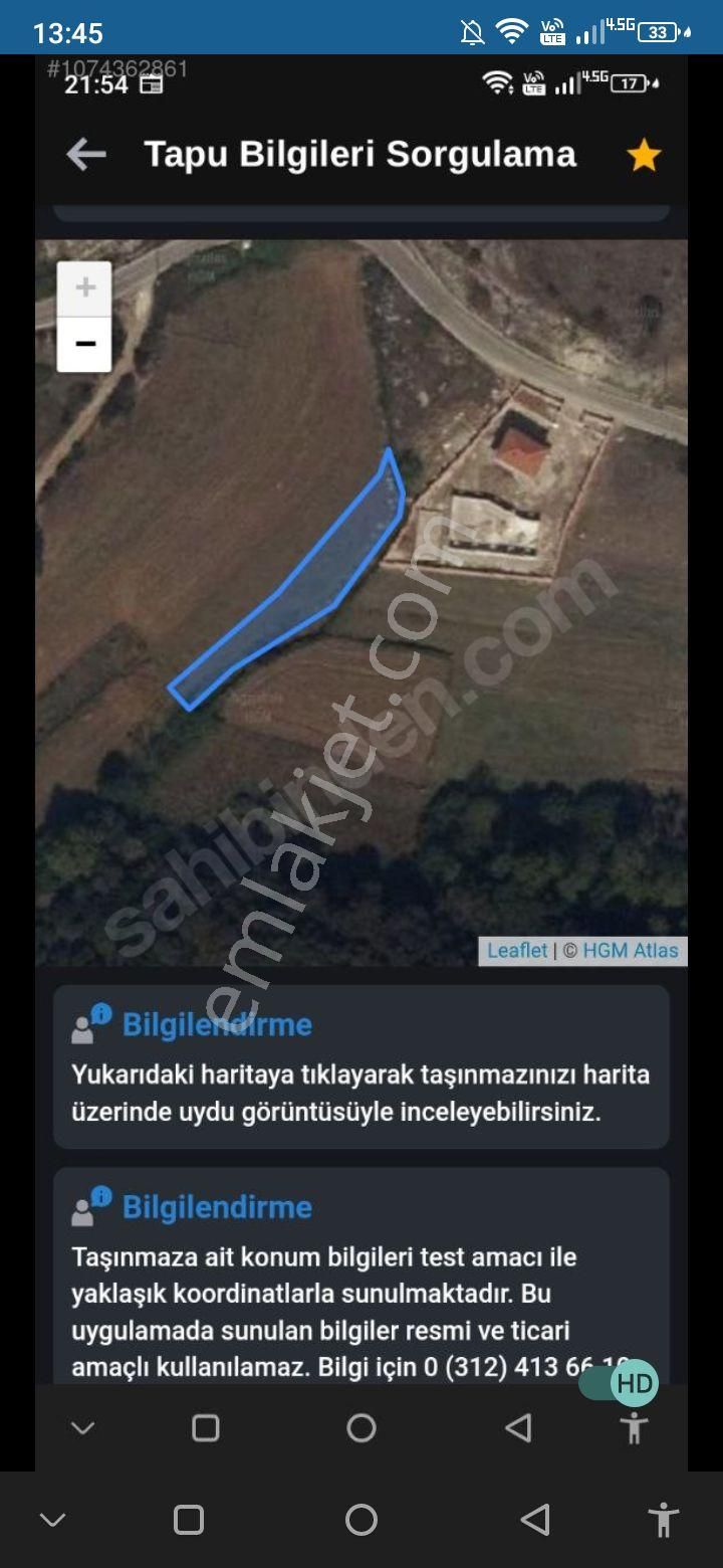 Kandıra Alaybey Satılık Tarla Acill Satılık İstanbul A Yakin Arsa