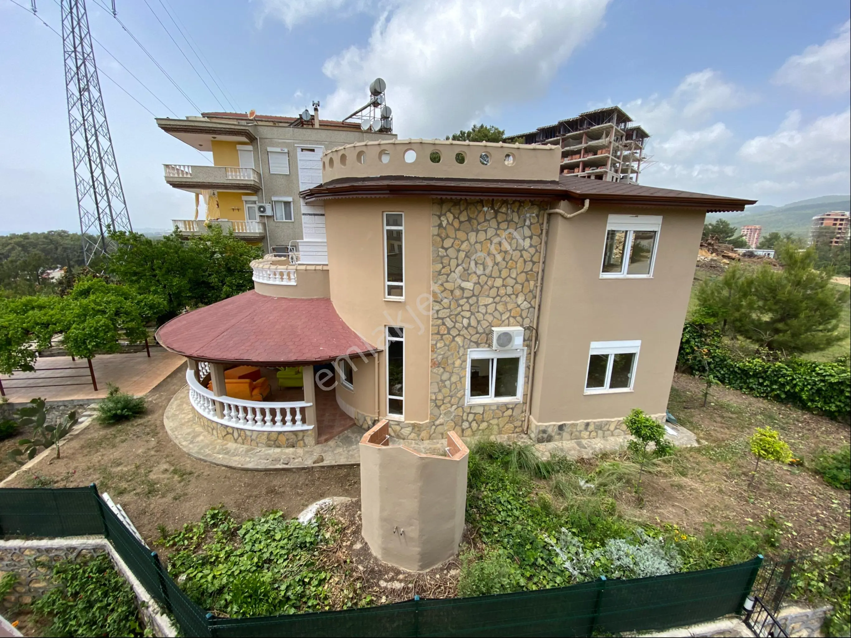 Avsallar İncekum Orman Kampı Karşısında Kiralık Dubleks Villa - Görsel 2