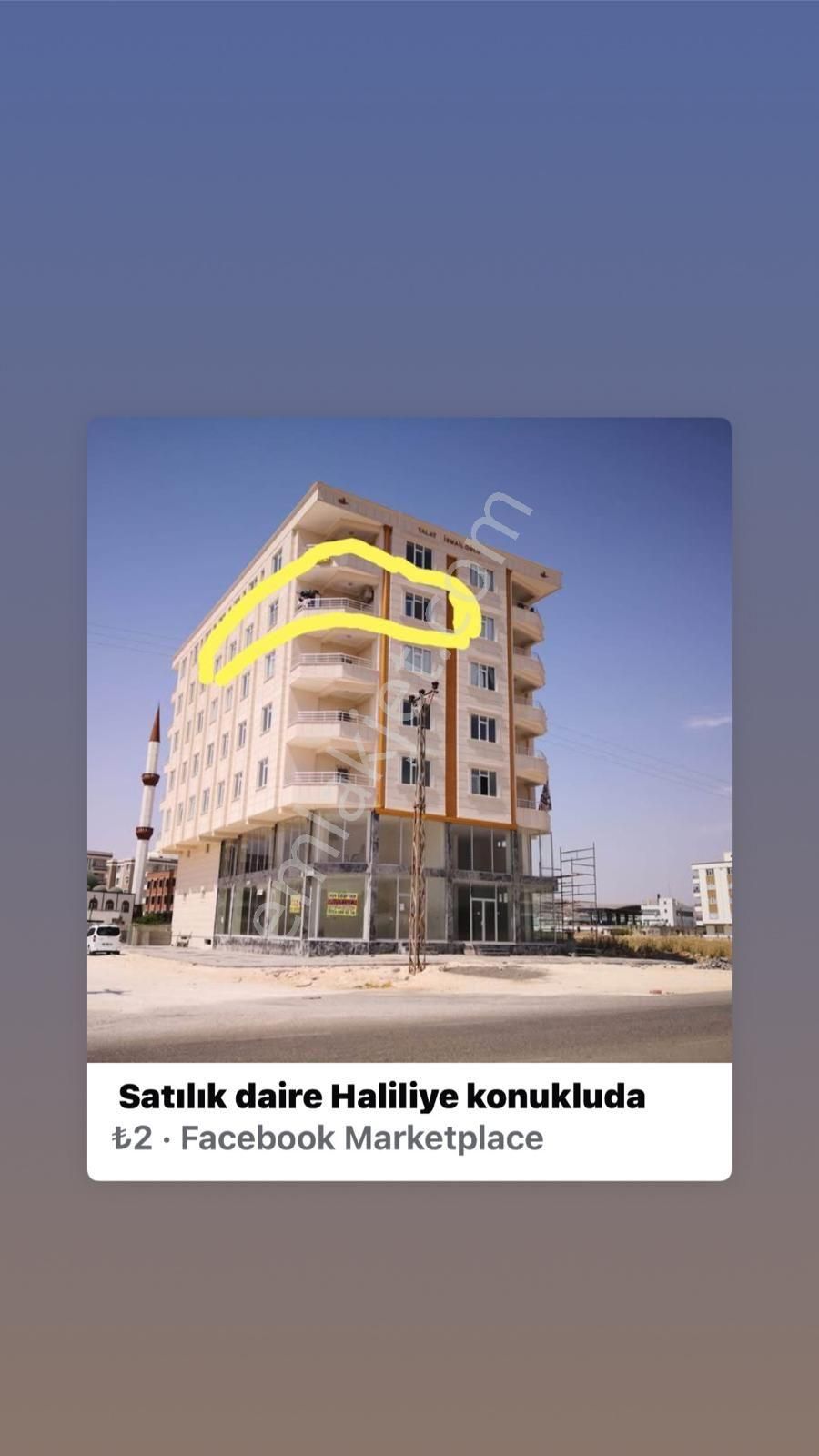 Haliliye Konuklu Satılık Daire Uygun Fiyat Kaçırılmayacak Daire