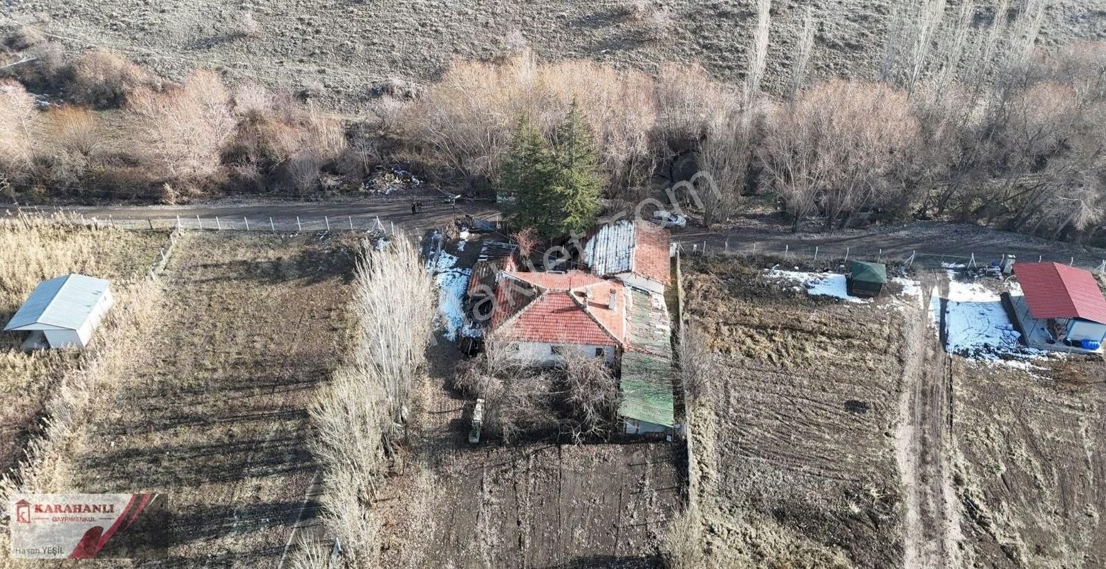 Kahramankazan Ciğir Satılık Tarla Takasa Açık (ev,bahçe,ahır) Karahanlı Gayrimenkulden