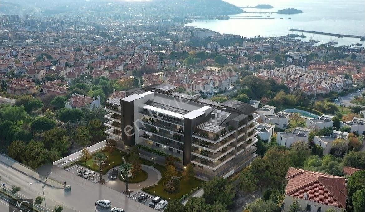 Kuşadası Türkmen Satılık Residence Full Manzara-güvenlık-acık Kapalı-havuz-otopark-sosyal Alan-kombi-ultra Lüx