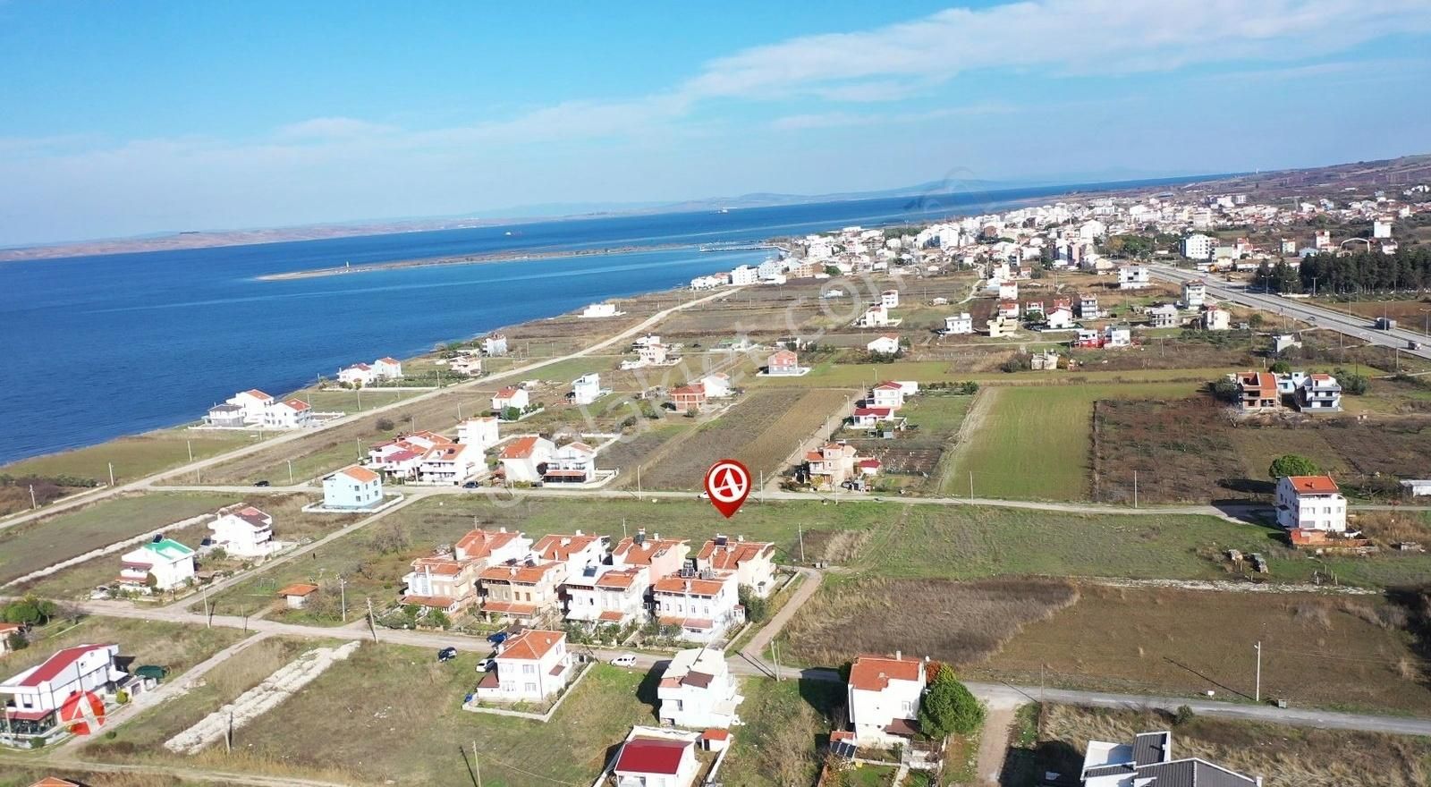 Çanakkale, Lapseki, Çardak, Boğaz Manzaralı İmarlı Arsa - Görsel 8