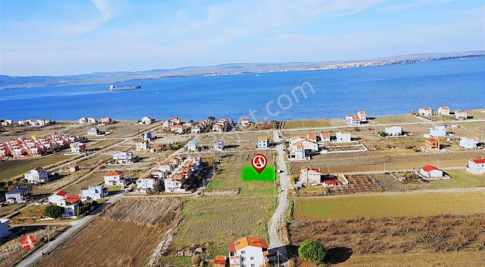 Çanakkale, Lapseki, Çardak, Boğaz Manzaralı İmarlı Arsa - Görsel 4