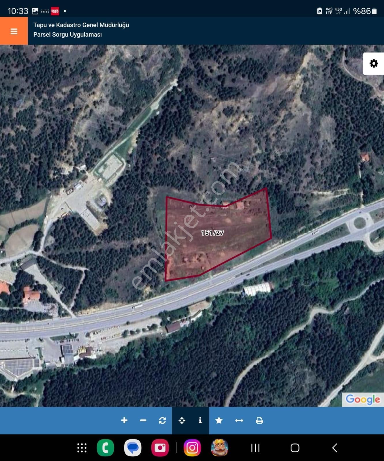 Arkadaş Emlaktan 500 M2 Satılık Arsa, Hobi Bahçesi - Görsel 4
