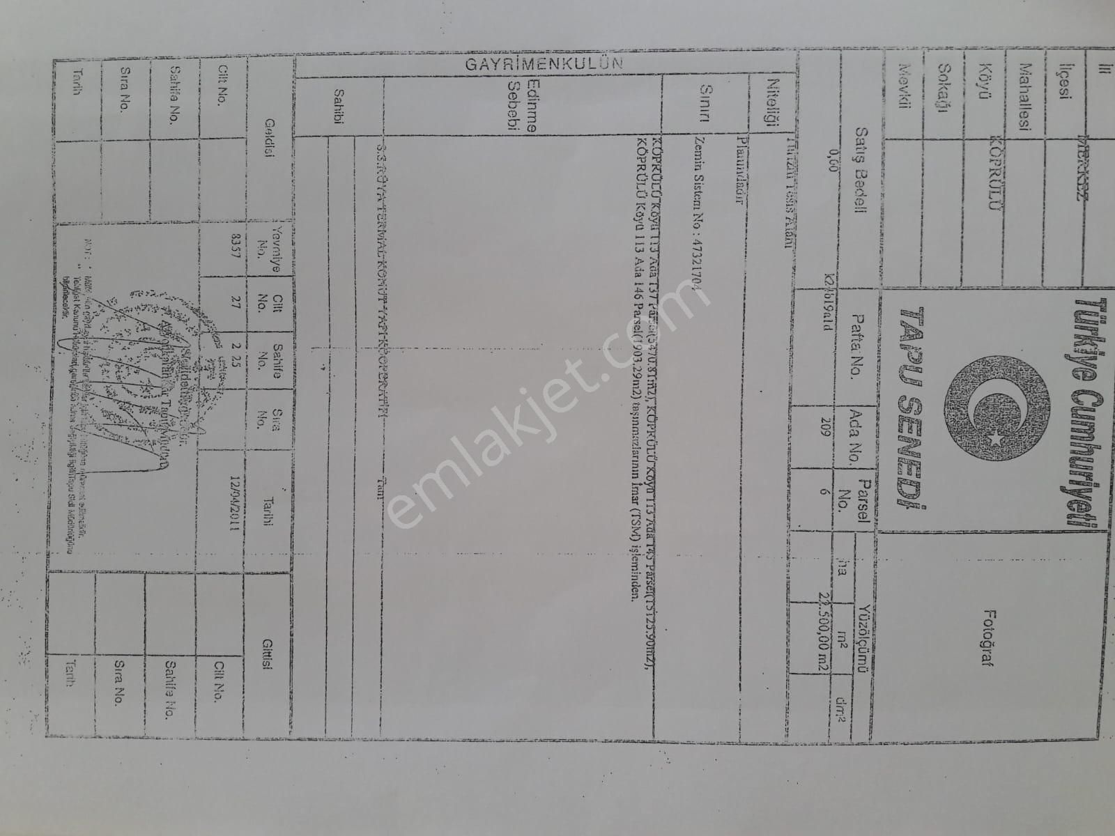 Afyon Tezcan Emlaktan Ömer Kaplıcası Yakınları Kooparatif Arsa Hissesi - Görsel 3