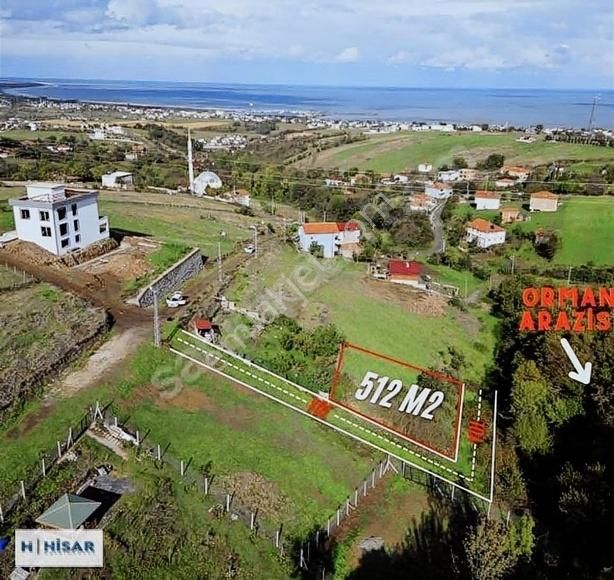 19 Mayıs Dereköy Satılık Villa İmarlı Hisar'dan Dereköyde Deniz Manzaralı Fırsat 512m Arsa