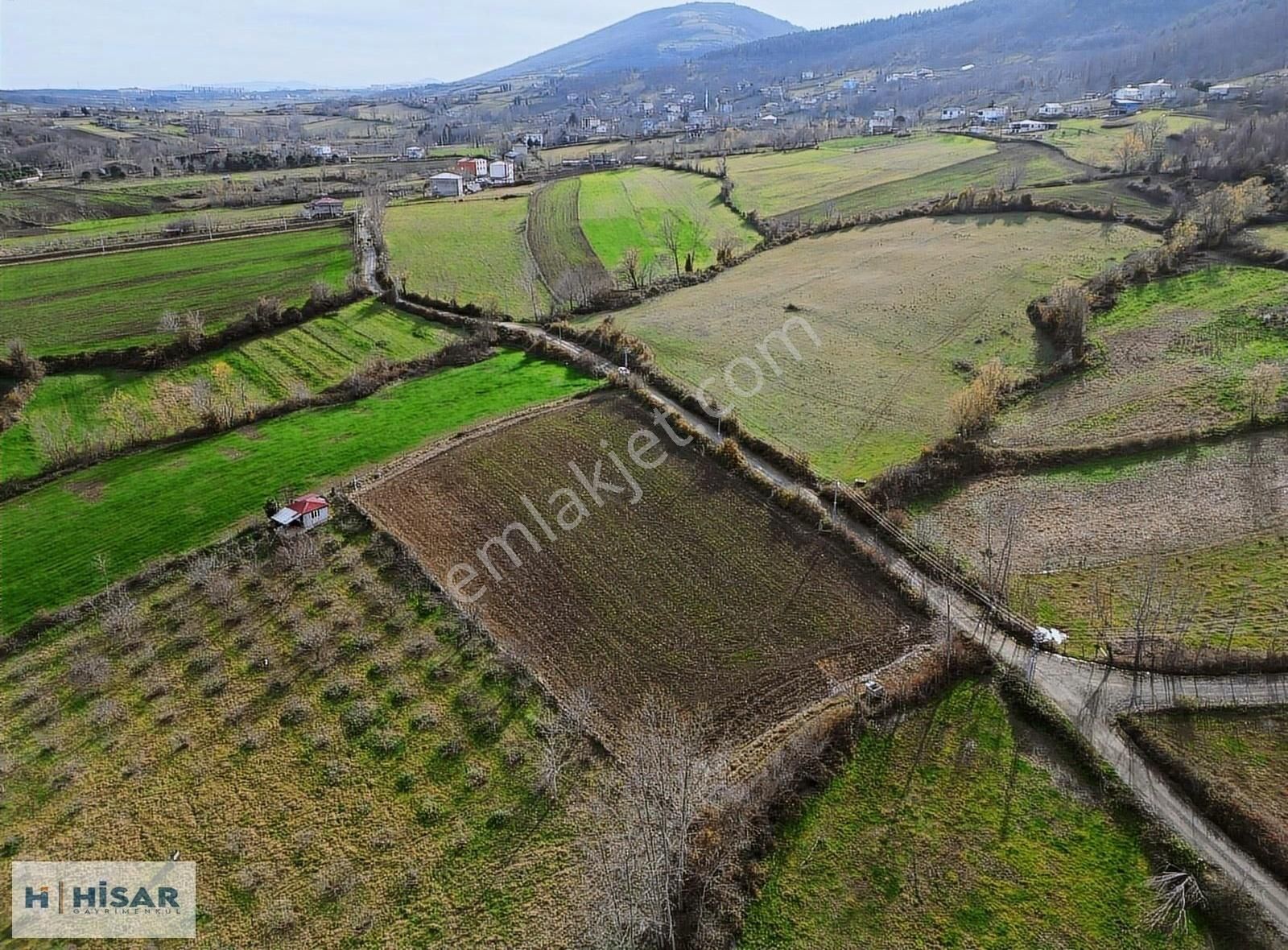 Hisar'dan Çatalçam Da Deniz Man. Yol Elktrik Ve Suyu Olan Tarla - Görsel 10