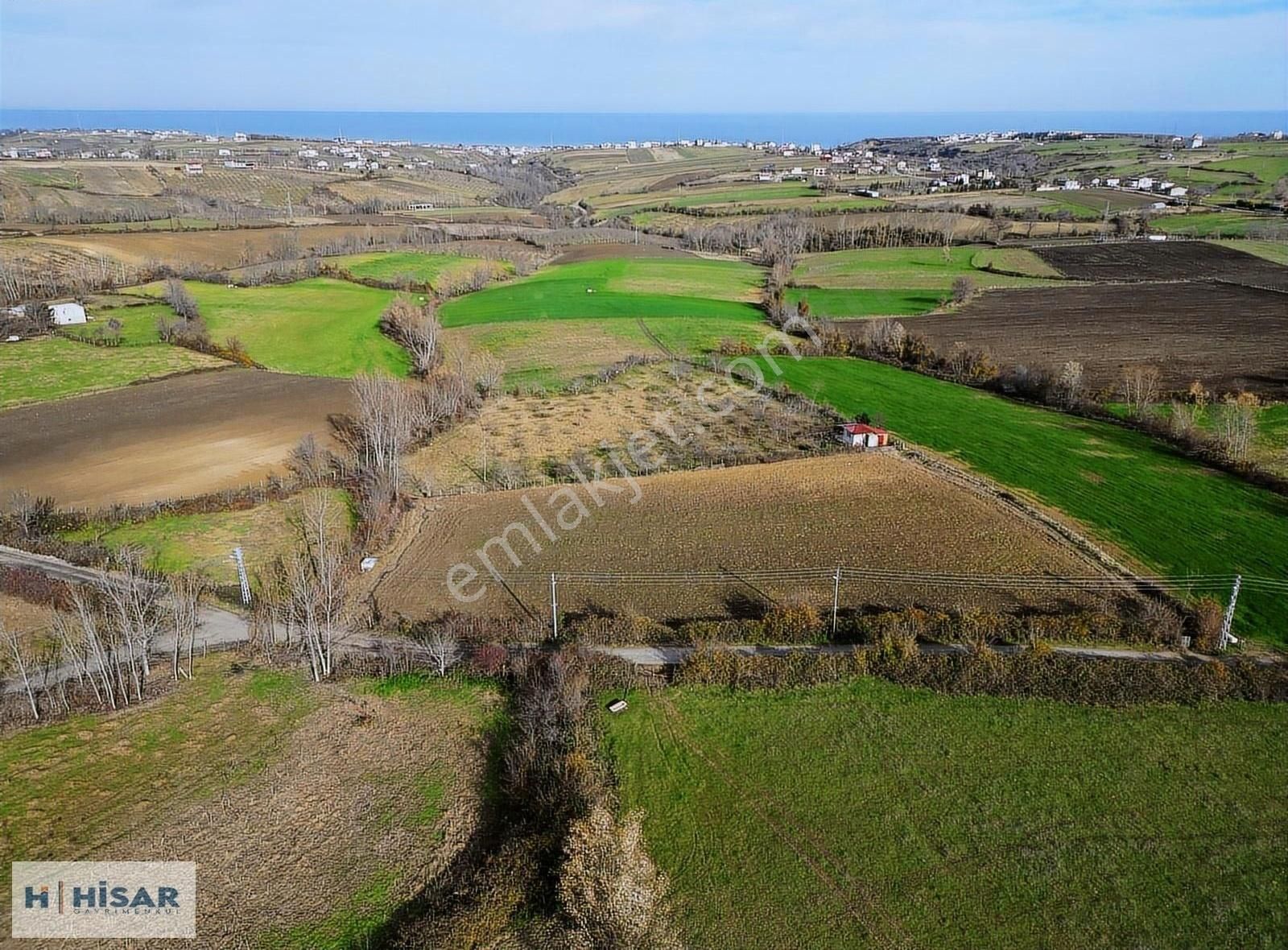 Hisar'dan Çatalçam Da Deniz Man. Yol Elktrik Ve Suyu Olan Tarla - Görsel 27
