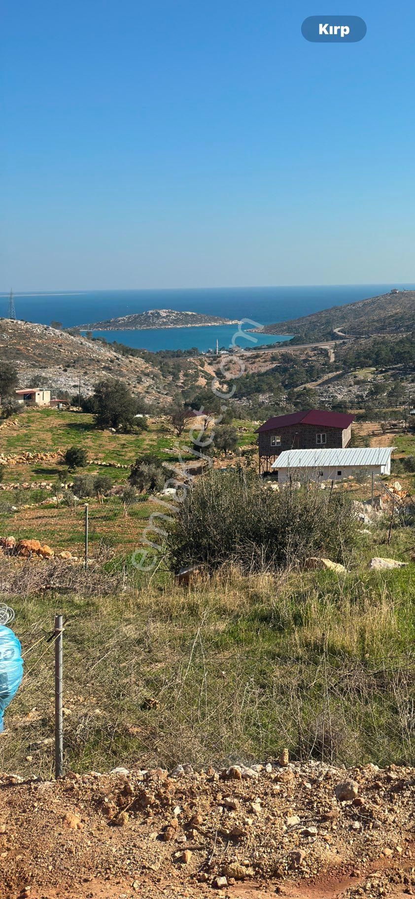 Silifke İmamuşağı Satılık Tarla Deniz Manzalari Arsa