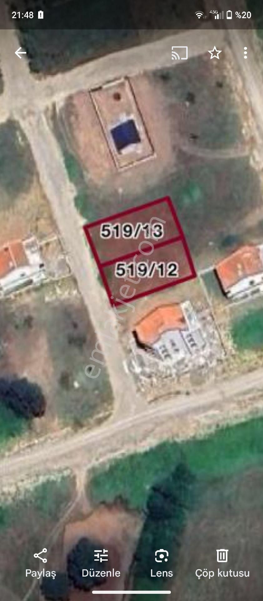 İnegöl Yeniceköy Satılık Villa İmarlı Satılık Arsa