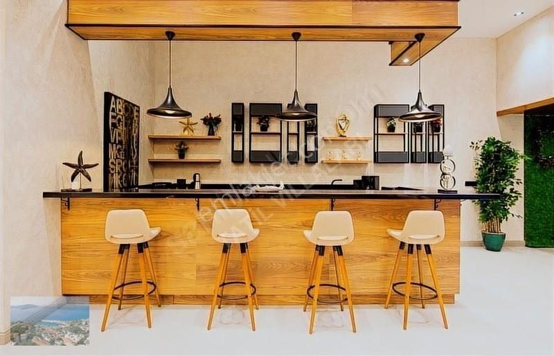 Kalkan Merkezde Lüks Deniz Manzaralı Satılık Villa - Görsel 11