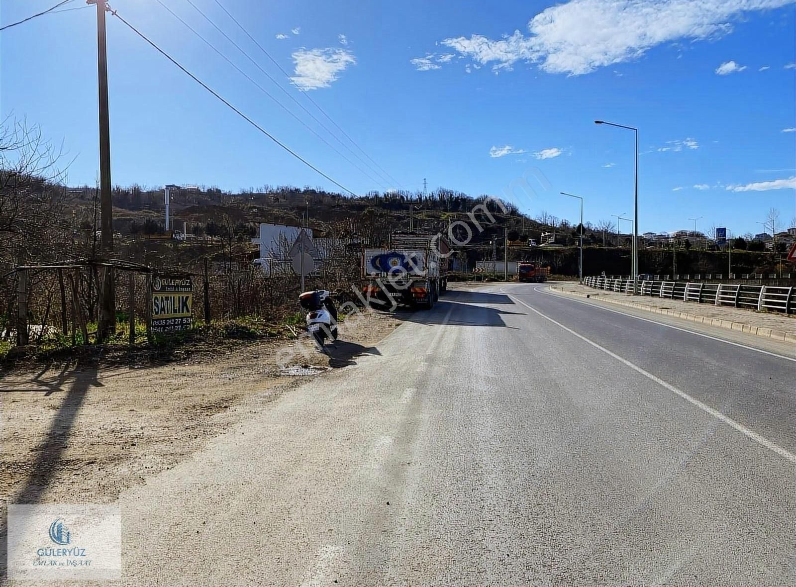 Ünye Bayramca Satılık Ticari İmarlı Güleryüz Emlak'tan Satılık Arsa__köşe Parsel__ana Cadde Üzeri__