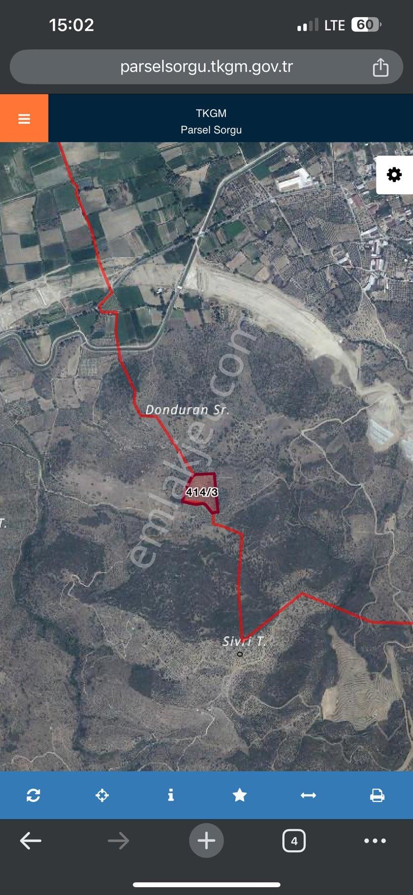 Yenipazar Donduran Da Satılık Zeytinlik - Görsel 3