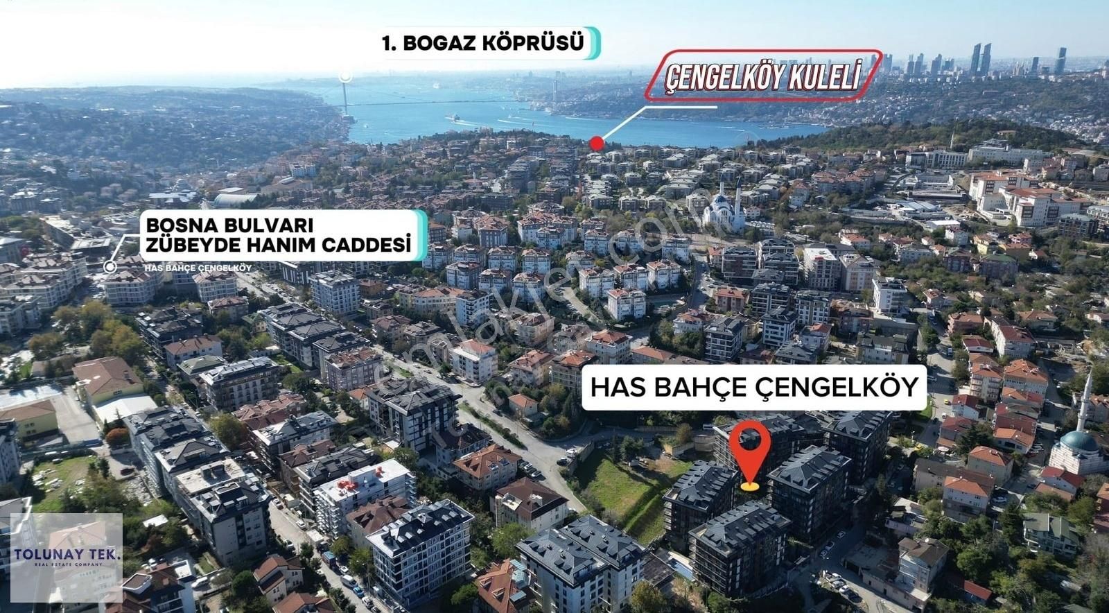 Üsküdar Çengelköy Satılık Daire Has Bahçe Evlerin'de 2+1/93m2 Site İçi Manzaralı Ara Kat Daire..