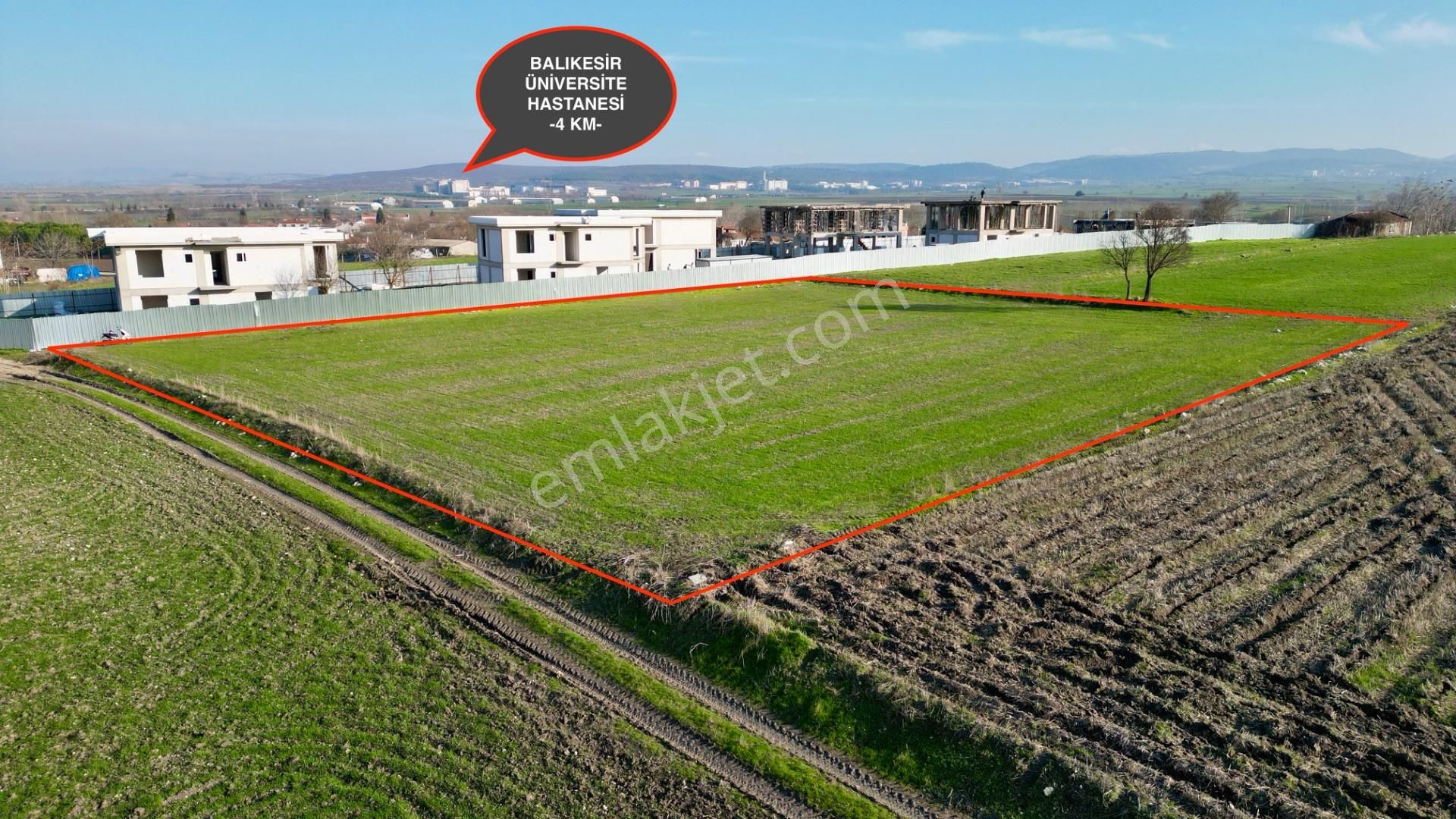 Altıeylül Paşaköy Satılık Villa İmarlı Hayallerinizdeki Villa İçin Paşaköy'de 12 Villalık Arsa 3137 M²