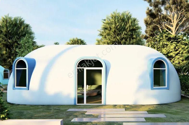 İzmir Menderes Satılık Prefabrik Japon Dome House Prefabrik Ev Tiny House