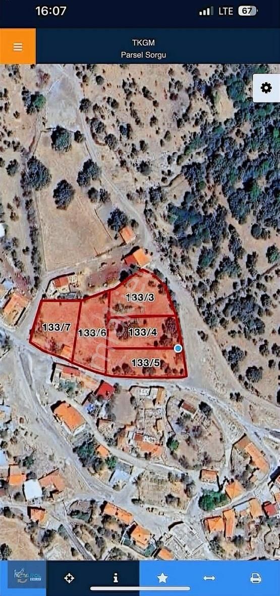 Ayvacık Şapköy'de 950m² Köy İmarlı Arsa - Görsel 6