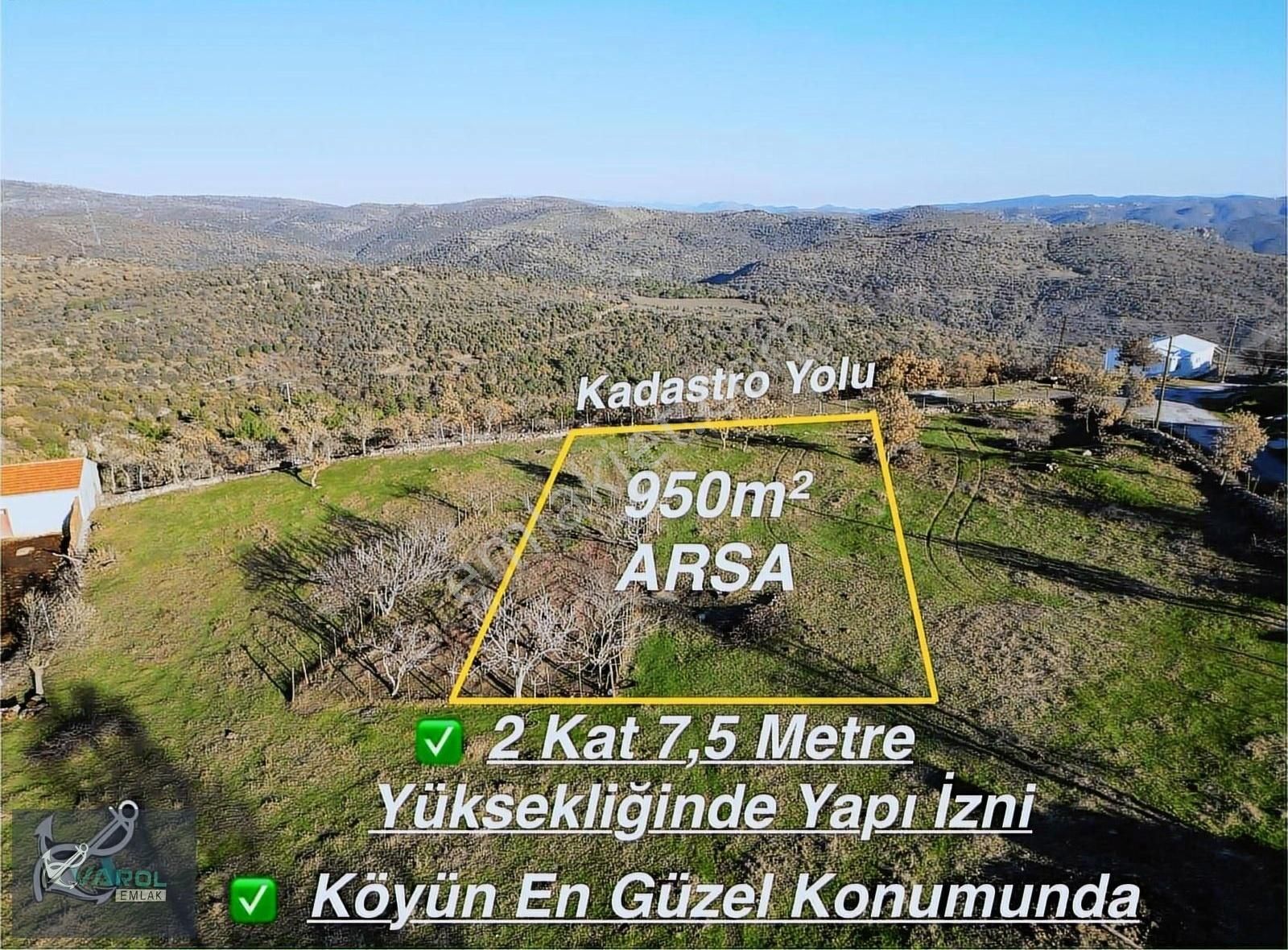 Ayvacık Şapköy'de 950m² Köy İmarlı Arsa - Görsel 20