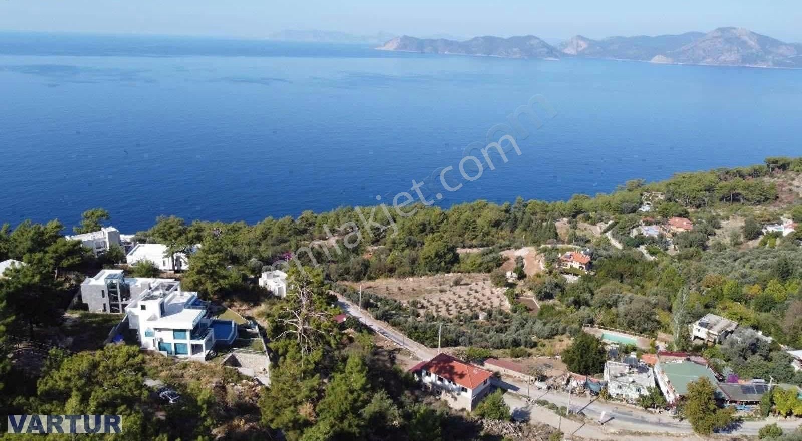 Fethiye Faralya'da 600 M2 Deniz Manzaralı İmarlı Arsa - Görsel 14