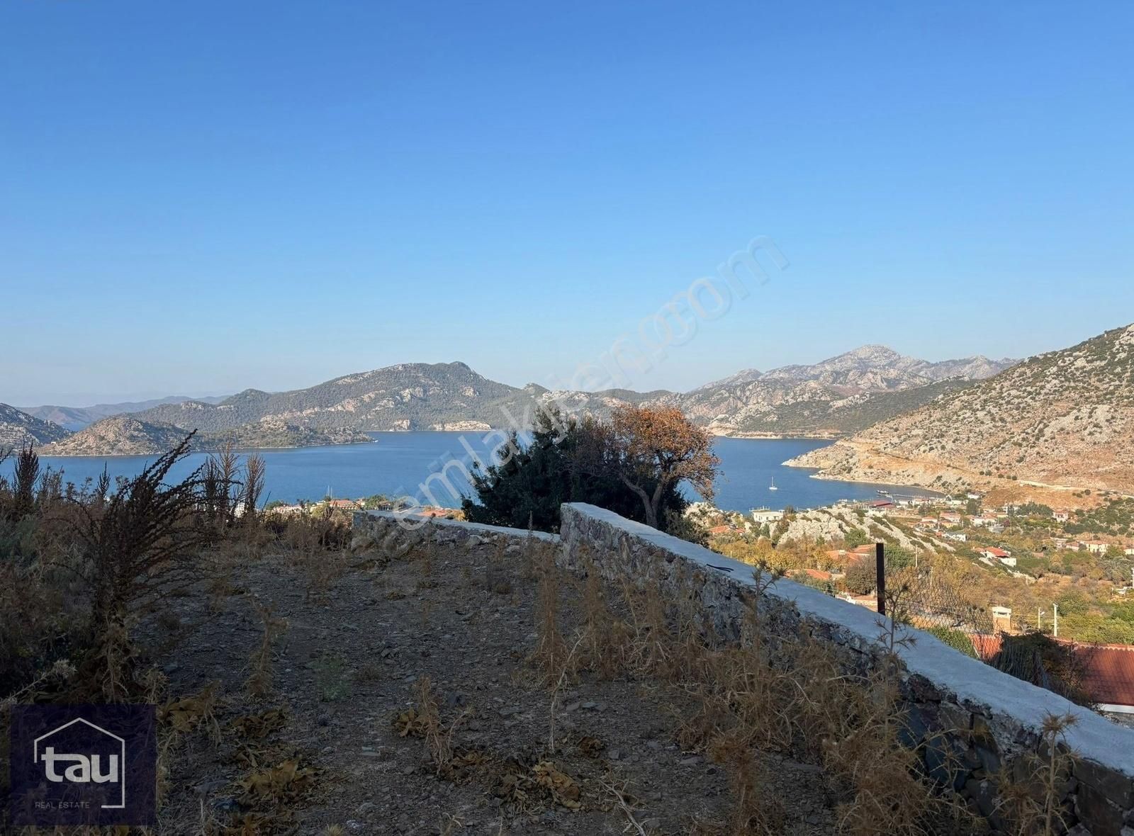 Marmaris Selimiye Satılık Tarla Marmaris Selimiye'de Deniz Manzaralı 1003m2 Tarla