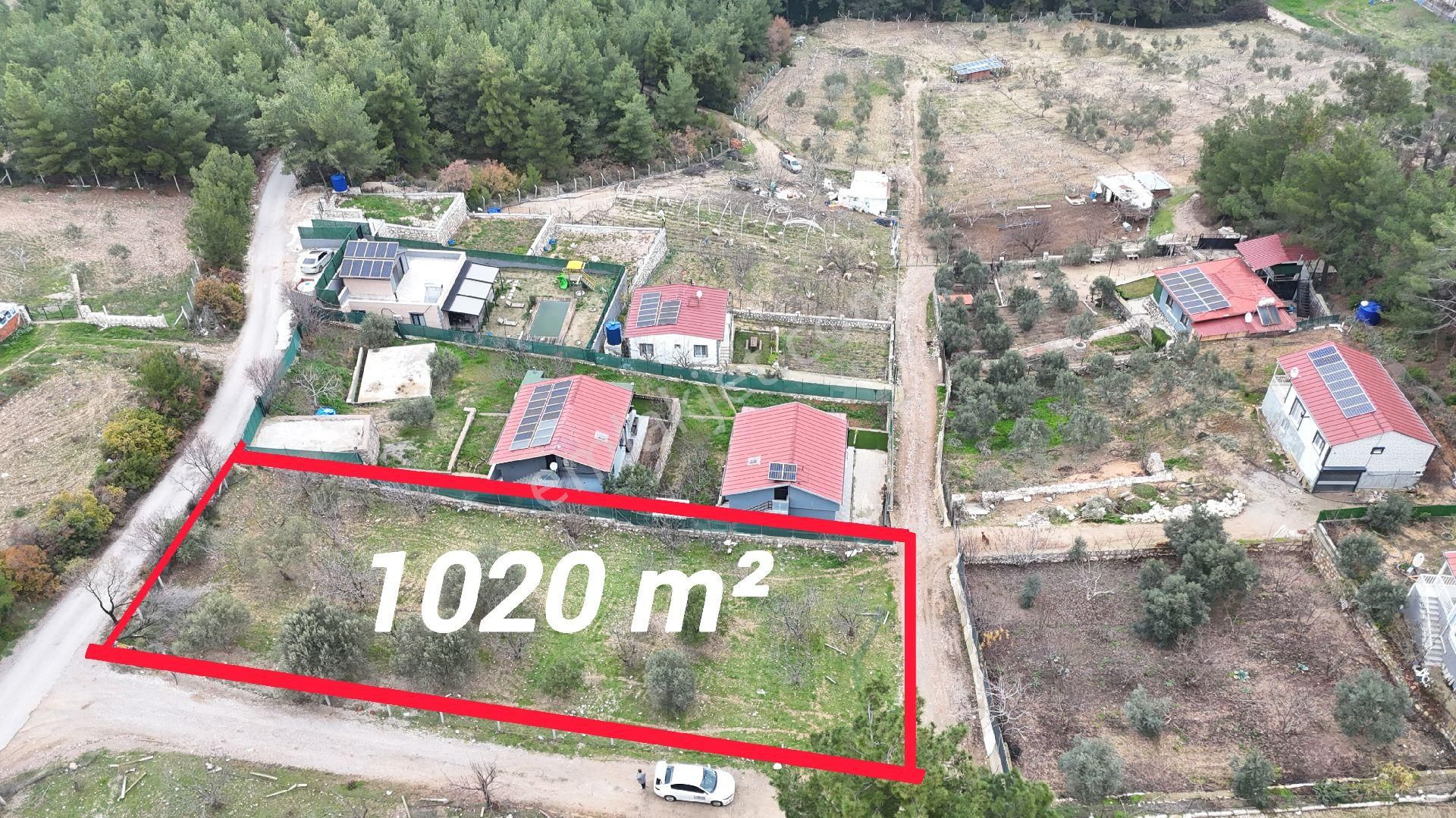 Buca Belenbaşı Satılık Tarla Tek Tapu Köşe Parsel 1020 M²