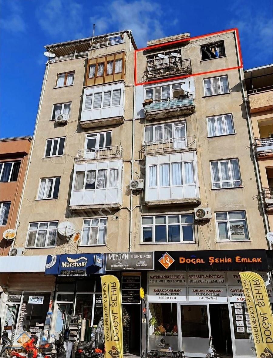 Sındırgı Kurtuluş Satılık Daire Sındırgı'da Doğal Şehir Emlaktan Akhisar Caddesinde Satılık Ev