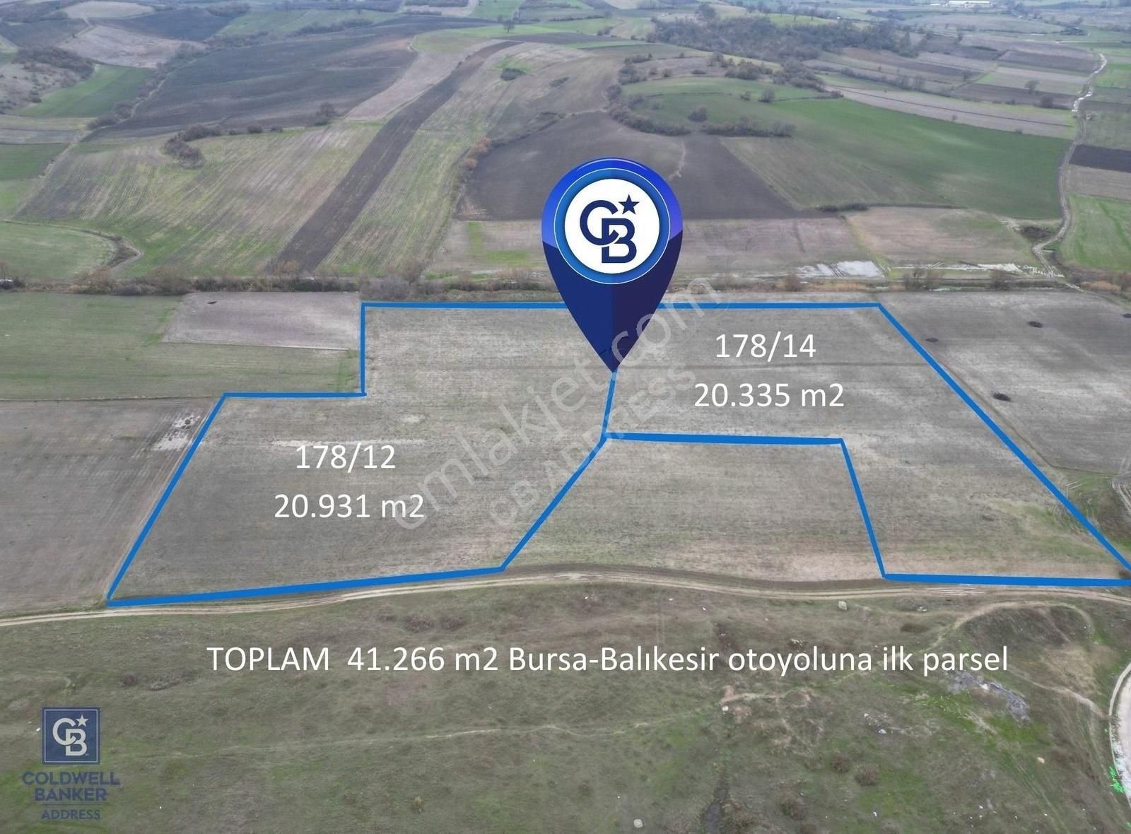 Susurluk Karapürçek Satılık Tarla Balıkesir, Susurluk Karapürçek Te Satılık 41.266 M2 Arazi