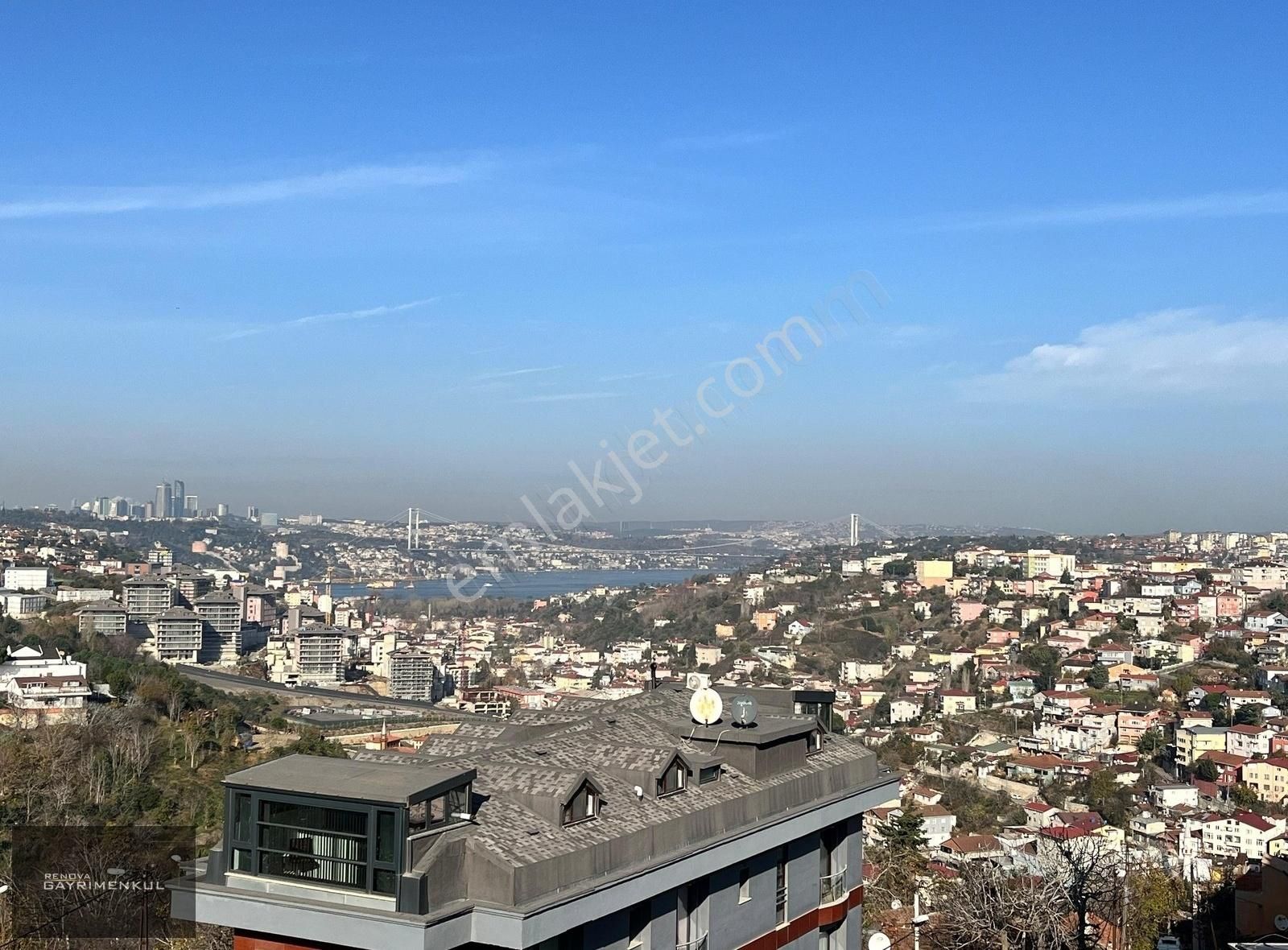 Üsküdar Bahçelievler Satılık Daire Kesintisiz Boğaz Manzaralı Prestijli 3+1 Daire