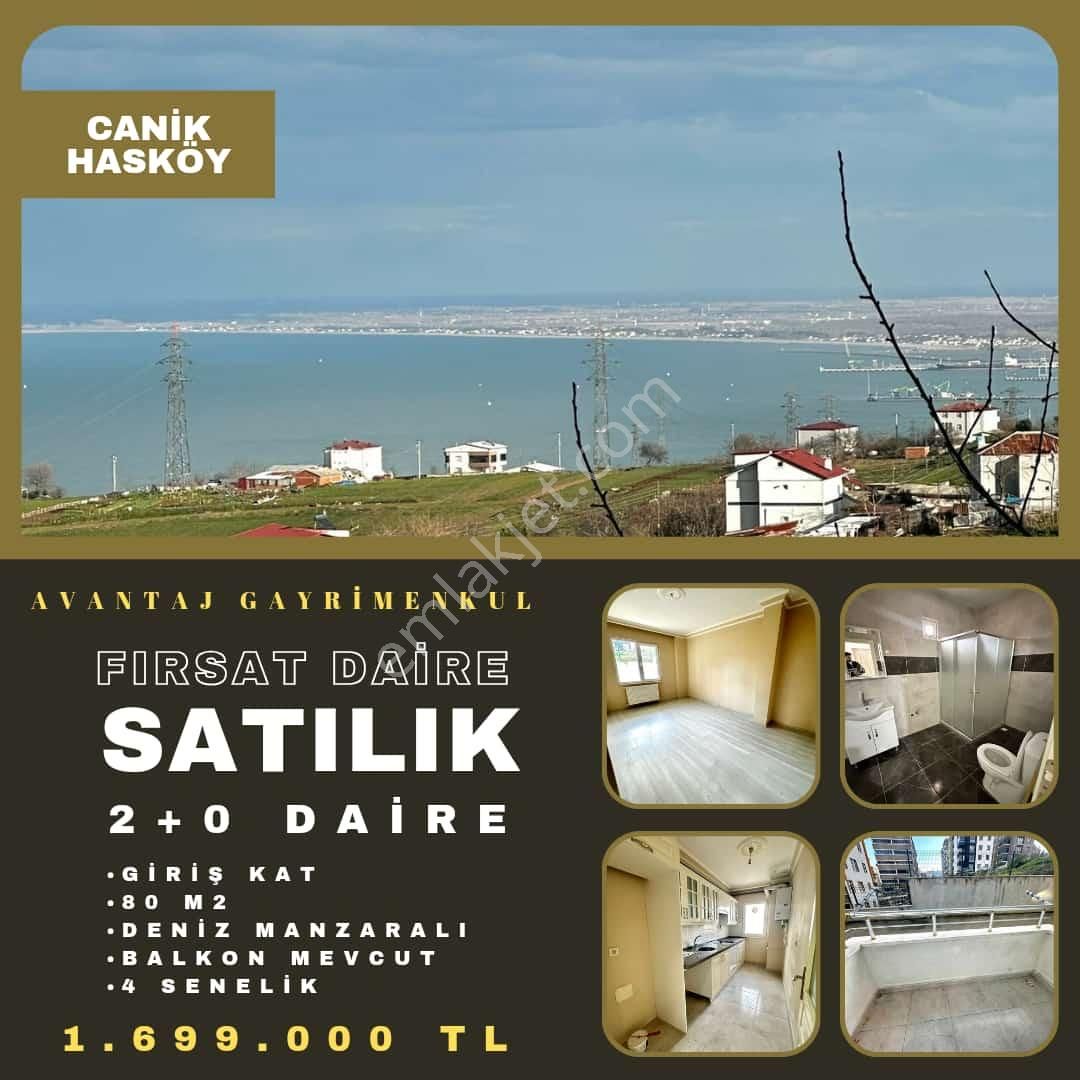 Canik Hasköy Satılık Daire Avantaj Gayrimenkul'den Canik Hasköy Satılık Fırsat Daire