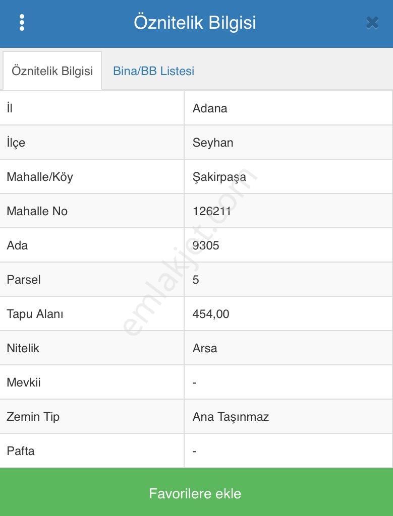 Adana Seyhan Satılık Konut+Ticaret Alanı Şakirpaşada Yatırımlık Uygun Fiyatl Arsa