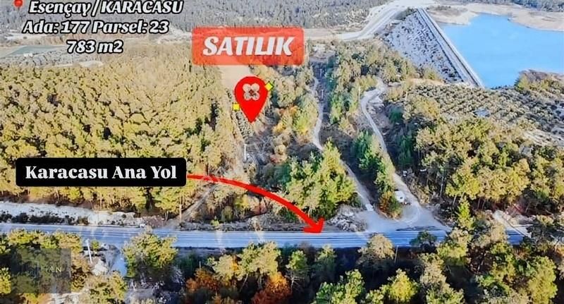 Karacasu Esençay Satılık Bağ & Bahçe Han Gayrimenkul'den Ana Yola 100 Mt Mesafede Satılık Bahçe