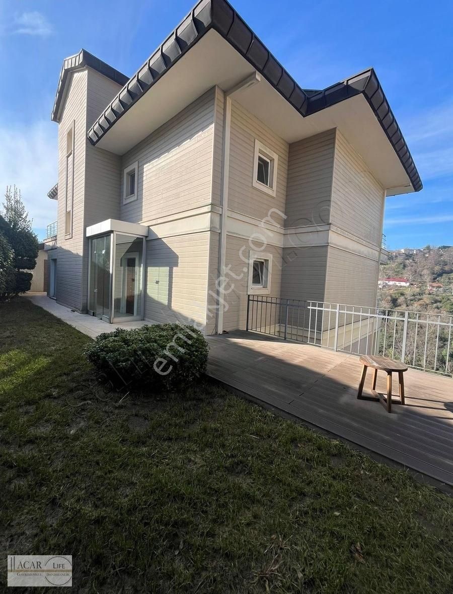 Beykoz Acarlar Kiralık Villa Acarkent'te Kiralık Bahçeli 5+1 Üst Tripleksi (güncel)