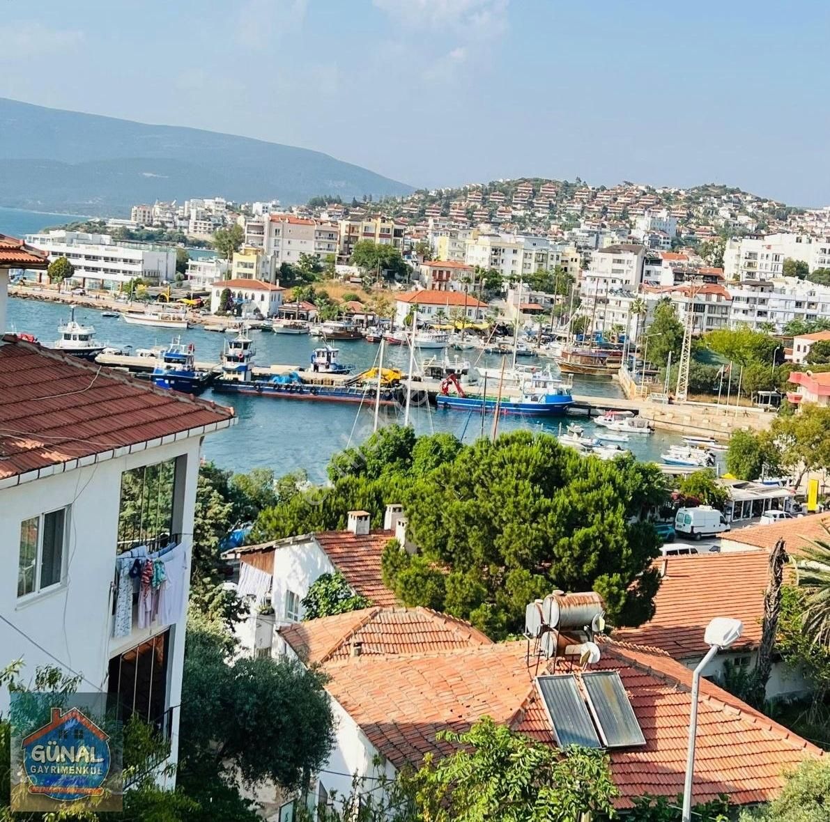 Milas Güllük Satılık Daire Bodrum Güllükte 1+1 Deniz Manzaralı Daire